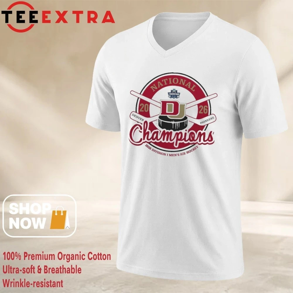 Pioneers Ice Hockey National Champions 2026 shirt