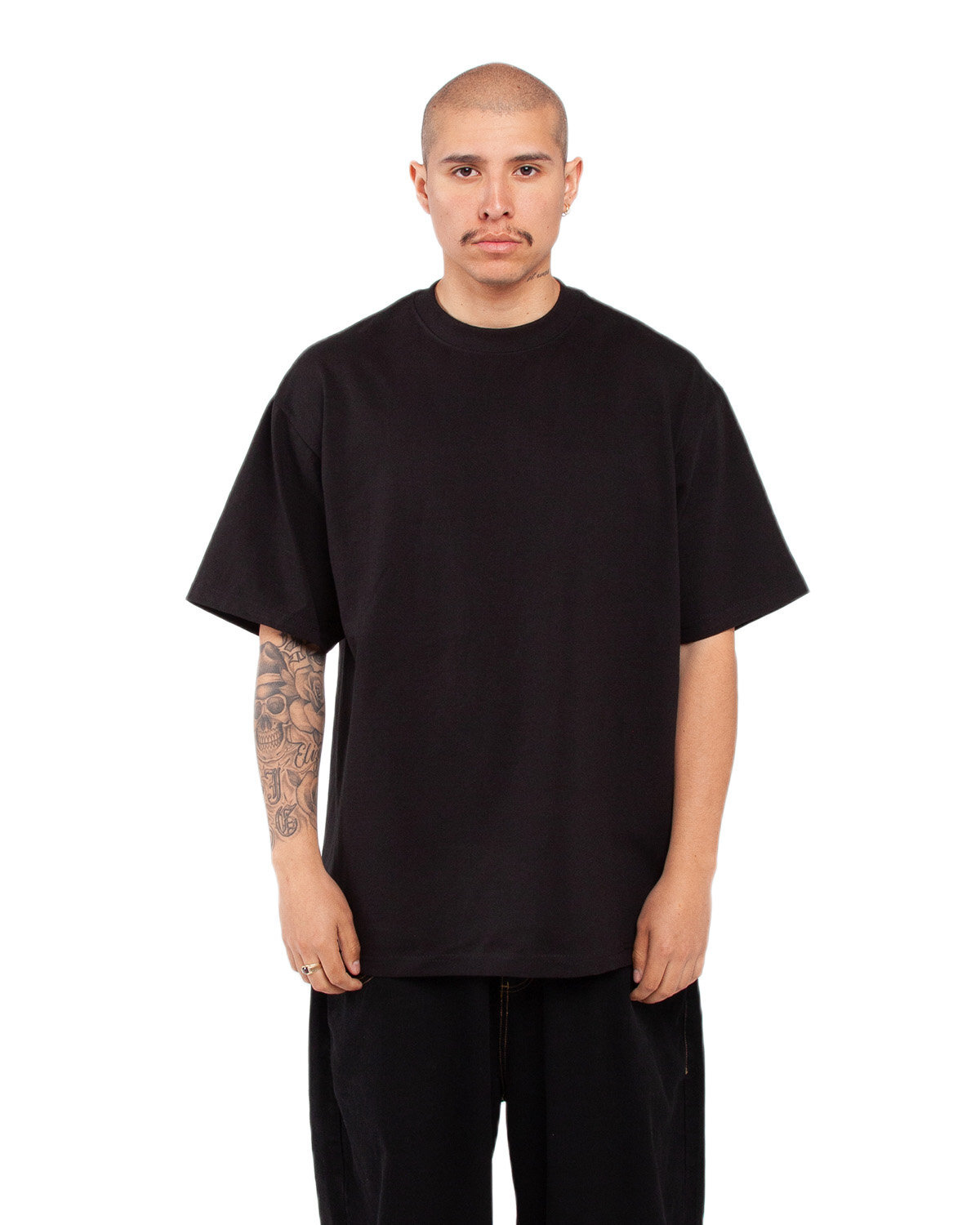 Pack Of 3 Shaka Wear SHMHSS Adult Max Heavyweight Stylish Plain T-Shirt