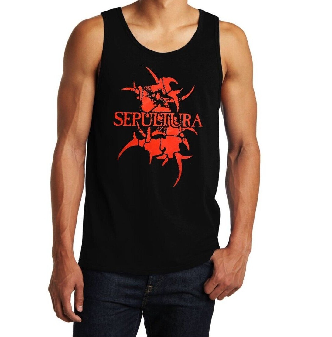 Sepultura Metal Group Men’s Tank Top (Multiple Variations)