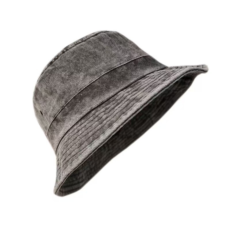 NEW Washed Bucket Hat Oversize Travel Sun Beach Cotton Cap for Large Head L/XL/X