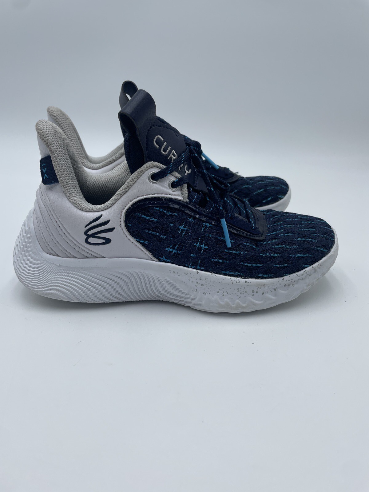 Under Armour Stephen Curry Flow 9 Team Shoes Women’s Size 5 Navy Blue