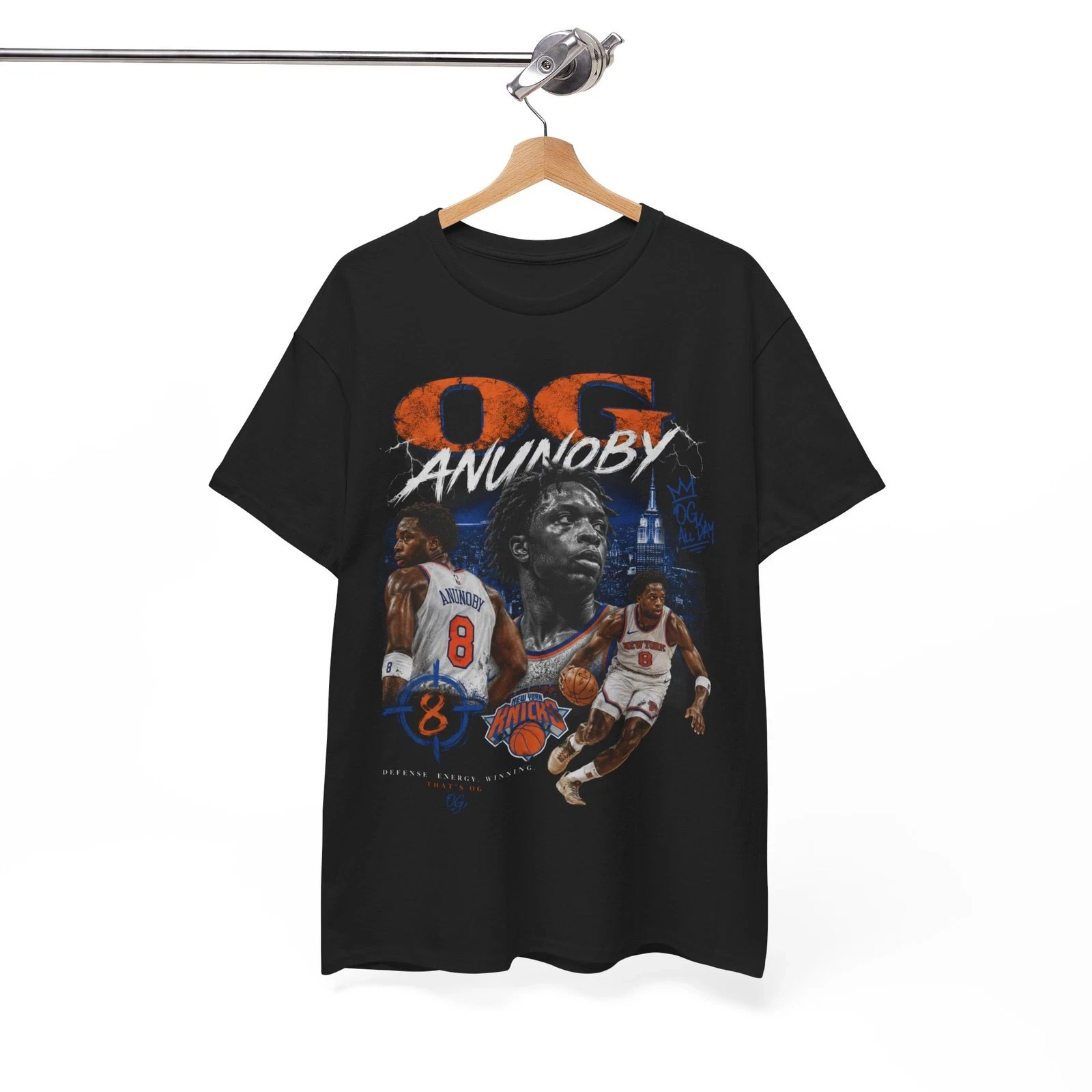 OG ANUNOBY N.Y Knicks T Shirt 2026 Eastern Conference Champions 5 Design For Fan