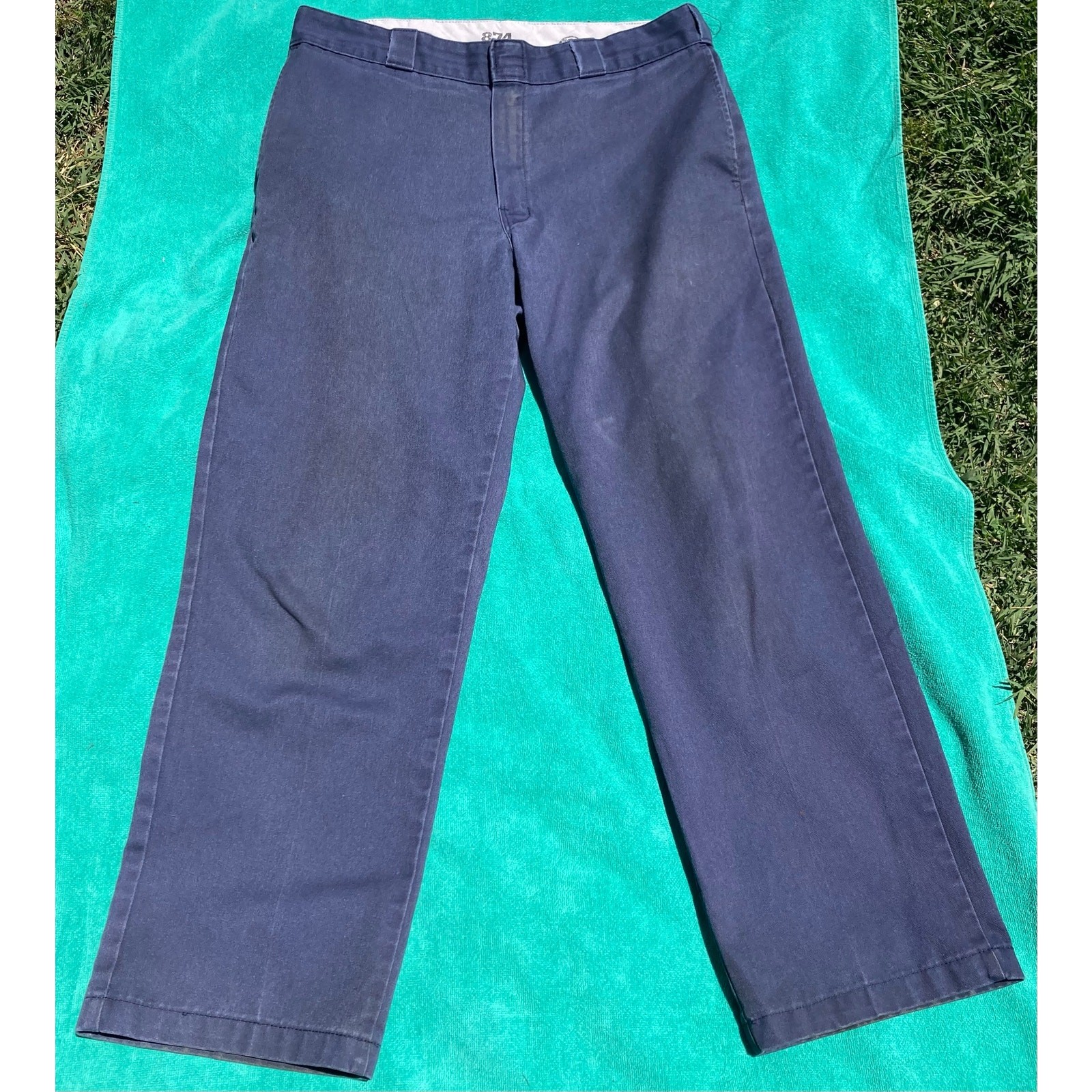 Dickies 874 Blue Cotton Work Pants