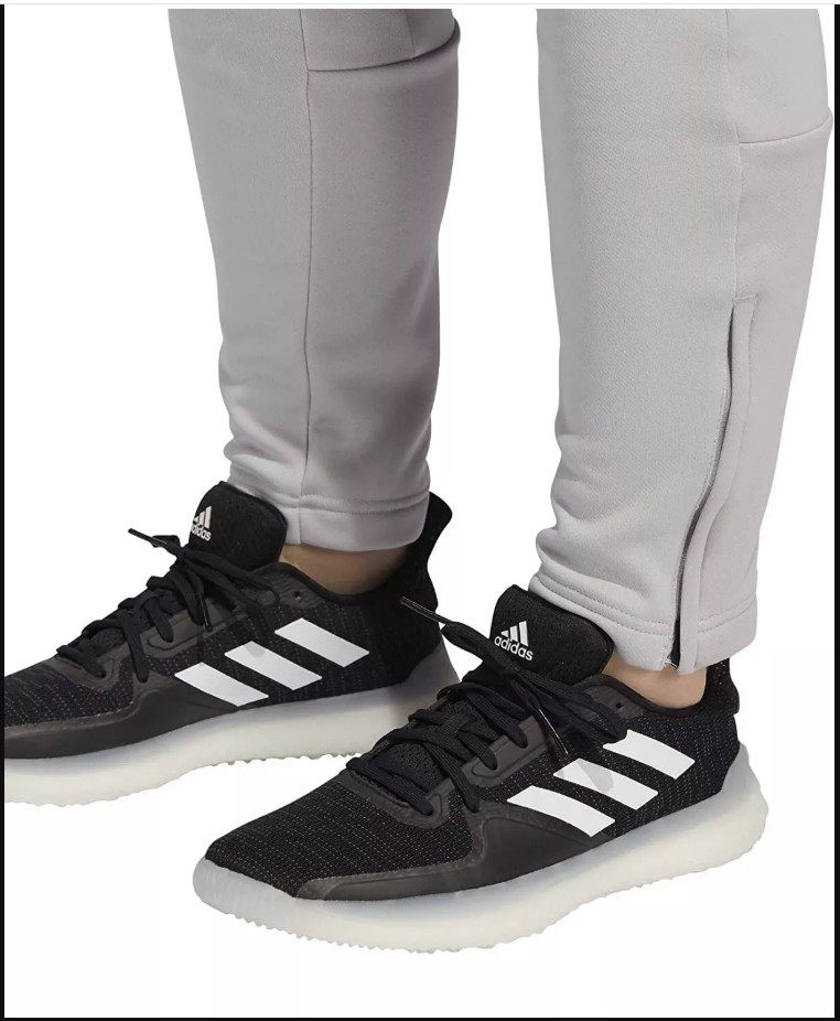 Adidas Women’s Team Issue Tapered Pants Medium Gray Athletic Training New MRP$55