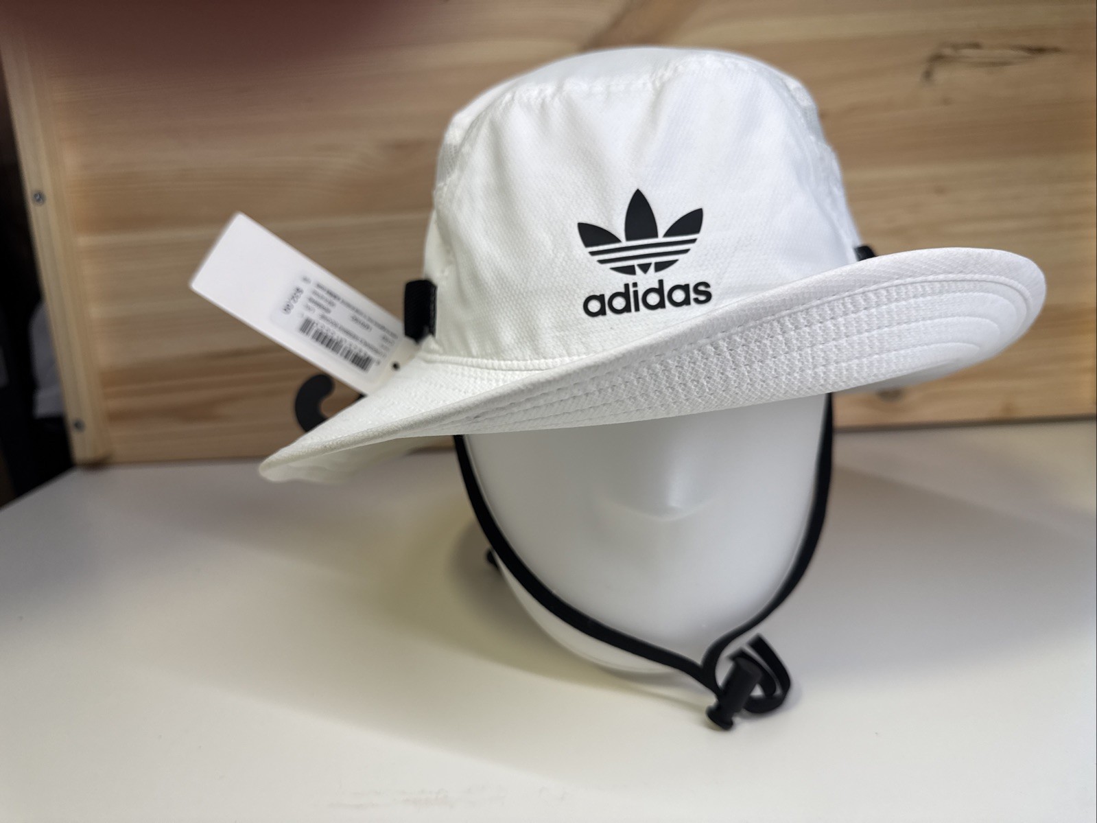 ADIDAS Unisex Originals Webbing Boonie UPF 50 Bucket Cap Hat L/XL (DS)