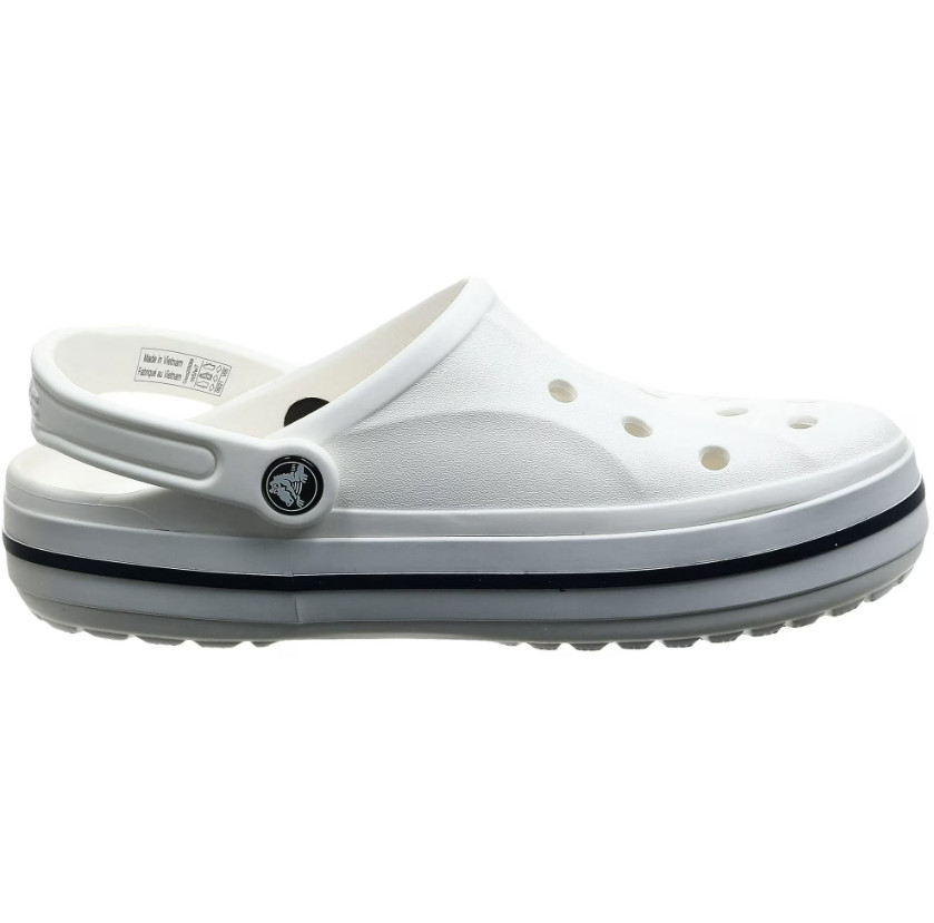 Crocs Unisex Bayaband Clog – White/Navy