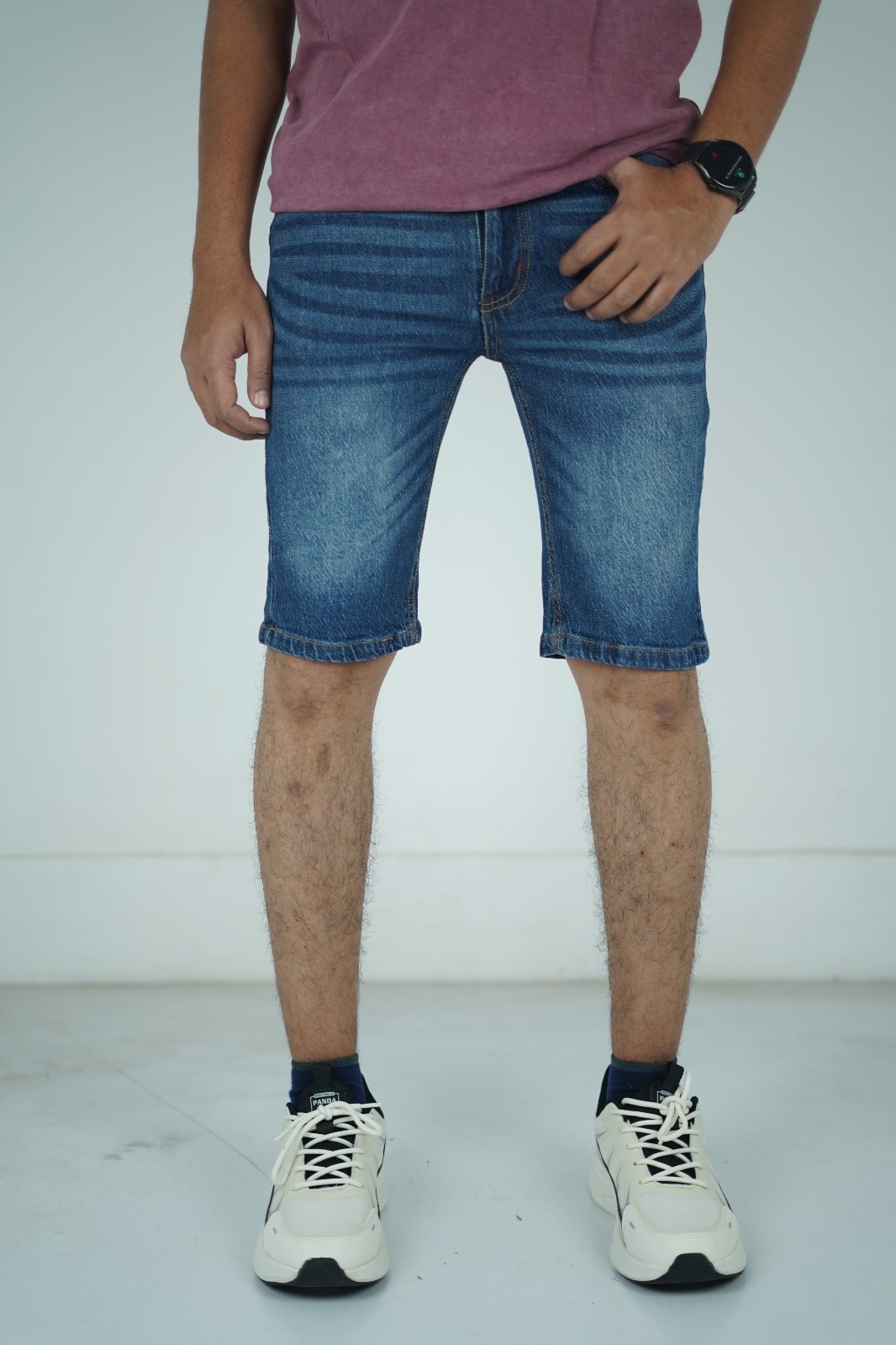 Men’s Regular Fit Denim Jean Shorts Size 28-38 Kno Betta All Sizes US