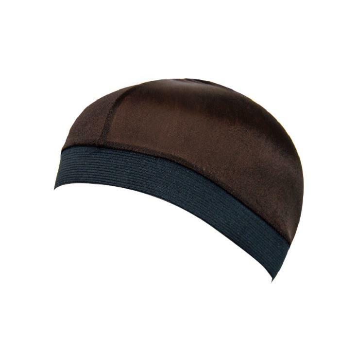 Solid Color Hip hop doorag Dome Wave Cap Stocking Caps Wide elastic band