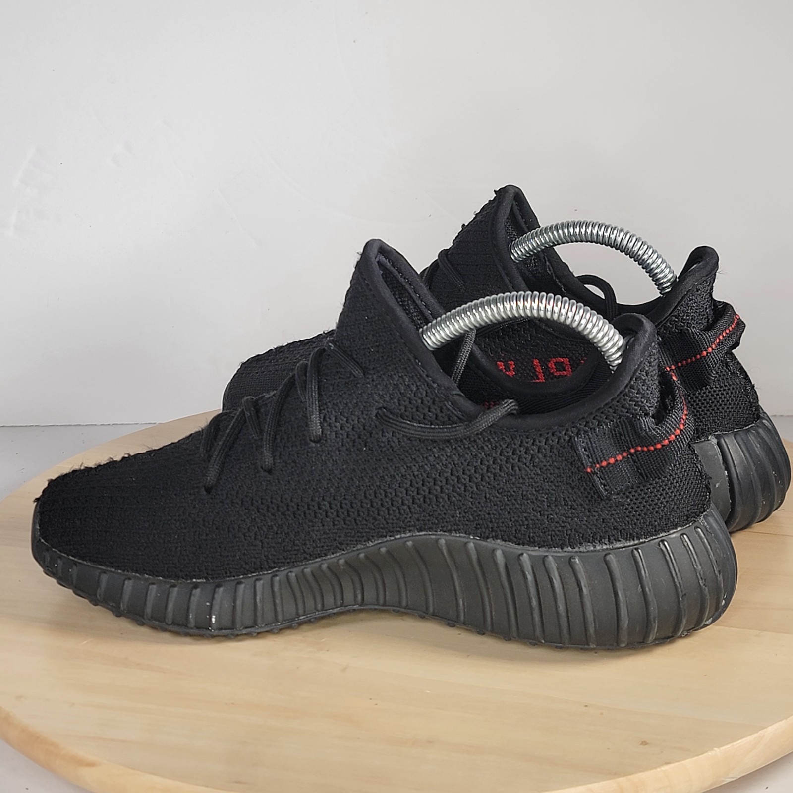 Adidas Yeezy Boost 350 V2 Bred CP9652 Black Red Men’s 6.5 Women 8 Sneaker 2018