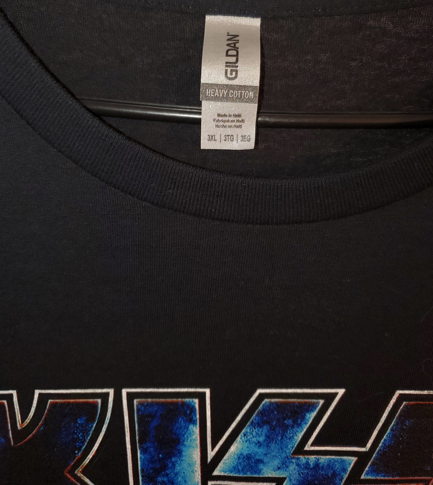 Kiss End of the Road World Tour The Final 50 Shows T-Shirt Size is 2XL
