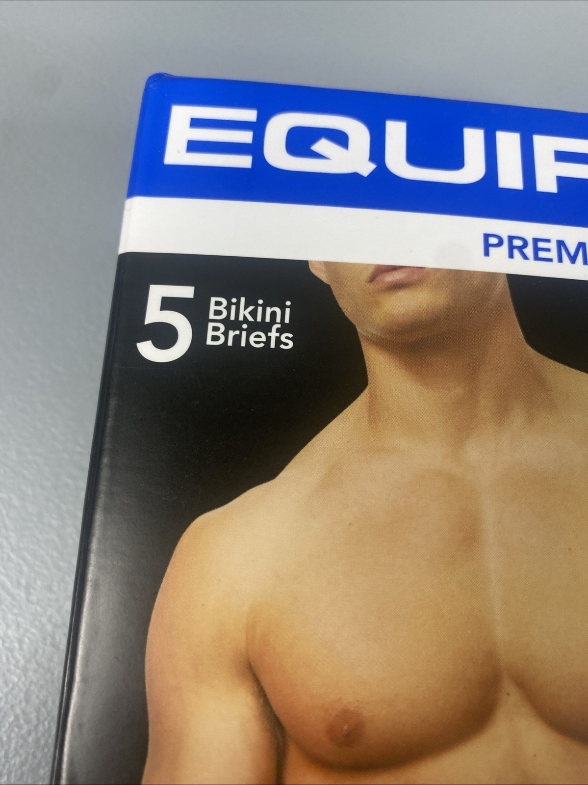 EQUIPO 5PK Bikini Briefs Large White Premium Cotton Comfort Fit Underwear 36-38
