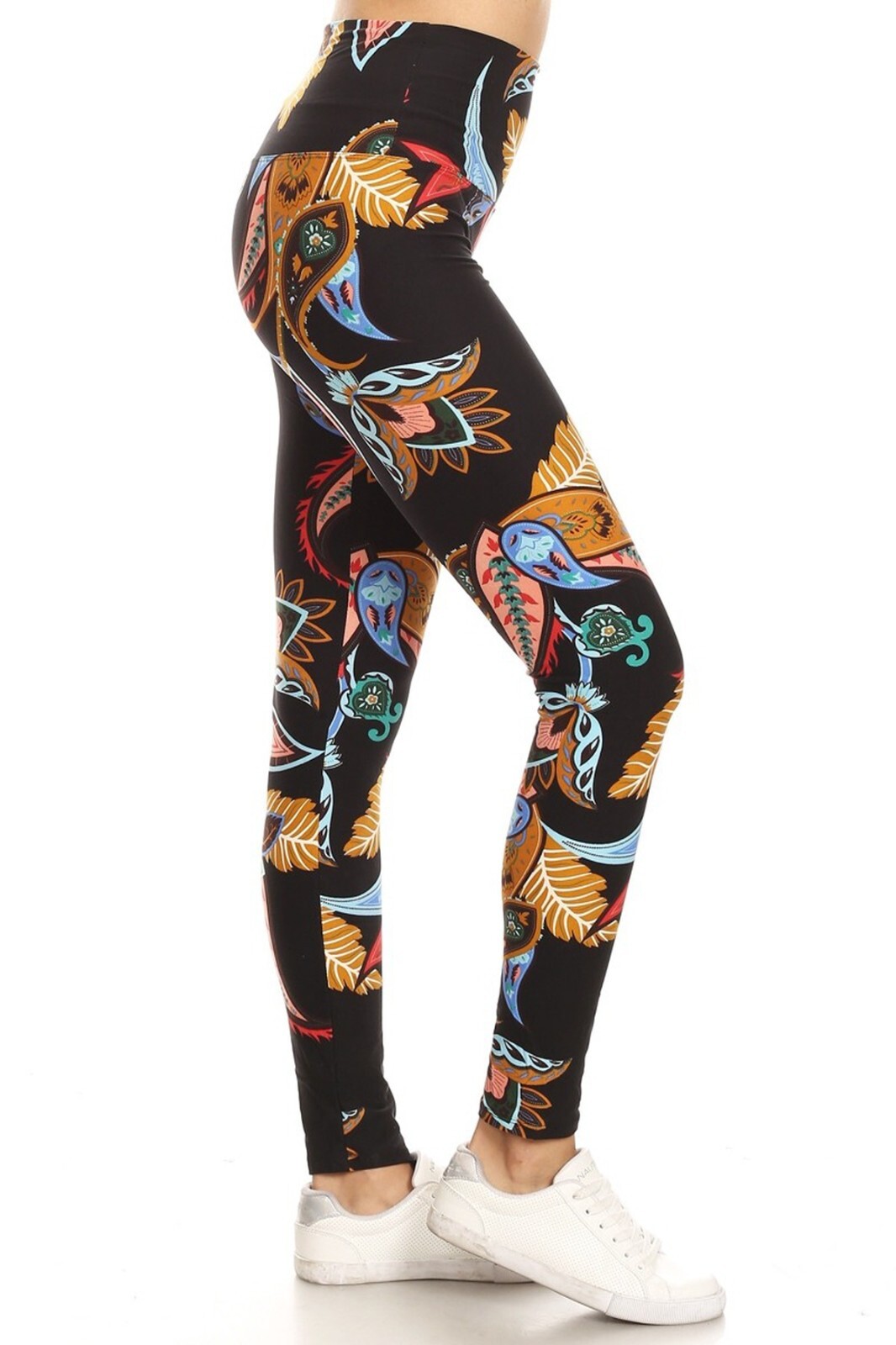 Buttery Soft High Waist Leggings PATTERNED regular & + sizes available!!