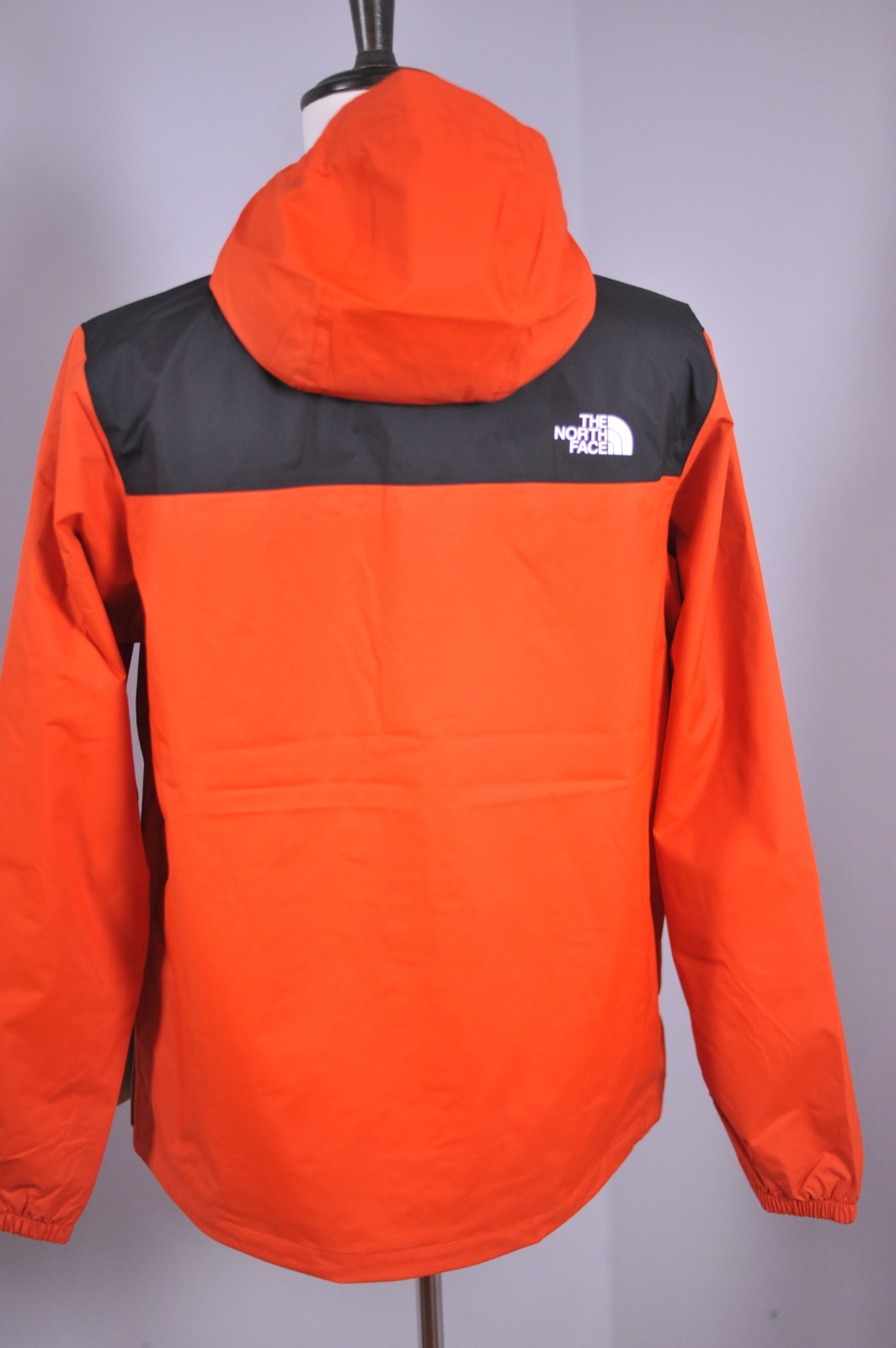 NWT The North Face Antora Rain Jacket Lava Red (Orange) Black Men’s XL