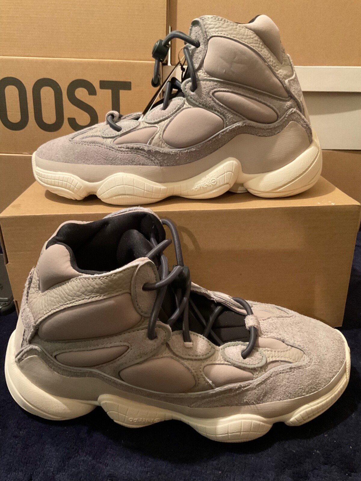 Adidas Yeezy 500 High Mist Stone GV7775 US Size 9.5M