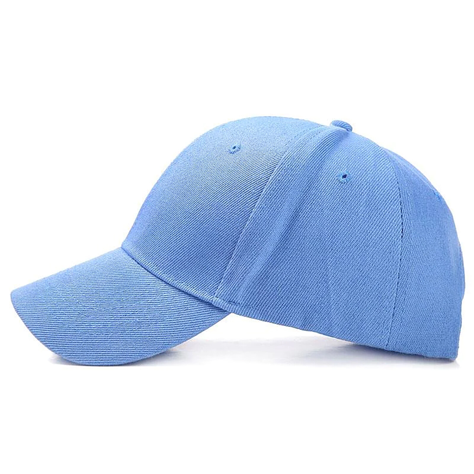 Solid Plain Baseball Cap Trucker Hats Blank Hat Ball Men Women Adjustable Size
