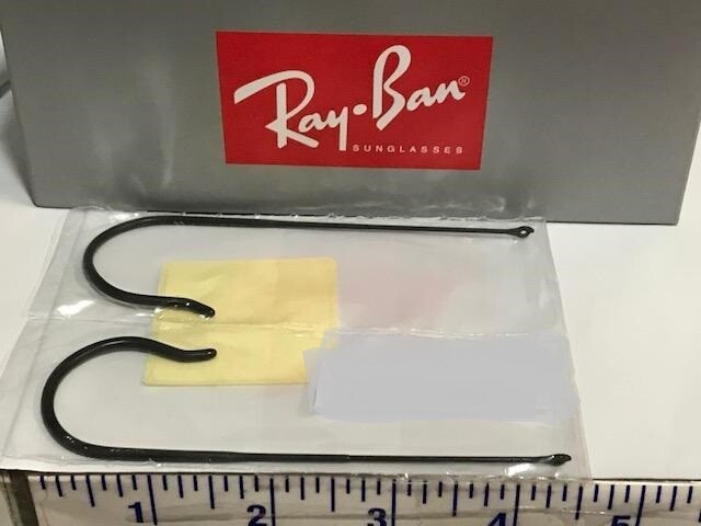 Genuine Ray Ban Replacement Wrap Around Cable Arm Black 155 160 165 170 180mm