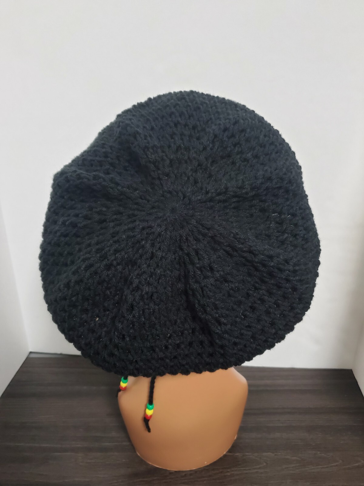 Rastafarian Crochet Slouch Hat reggae hip hop dreadlocks baggy beanie