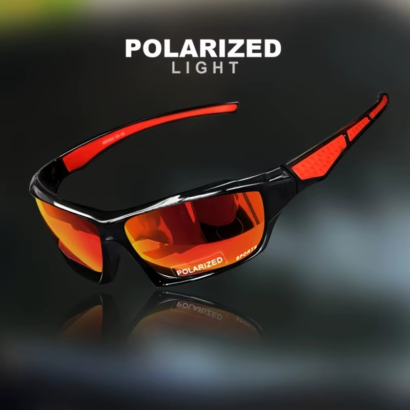New 2025 Polarized Vertex Men AntiGlare Fishing Cycling Driving Sport Sunglasses