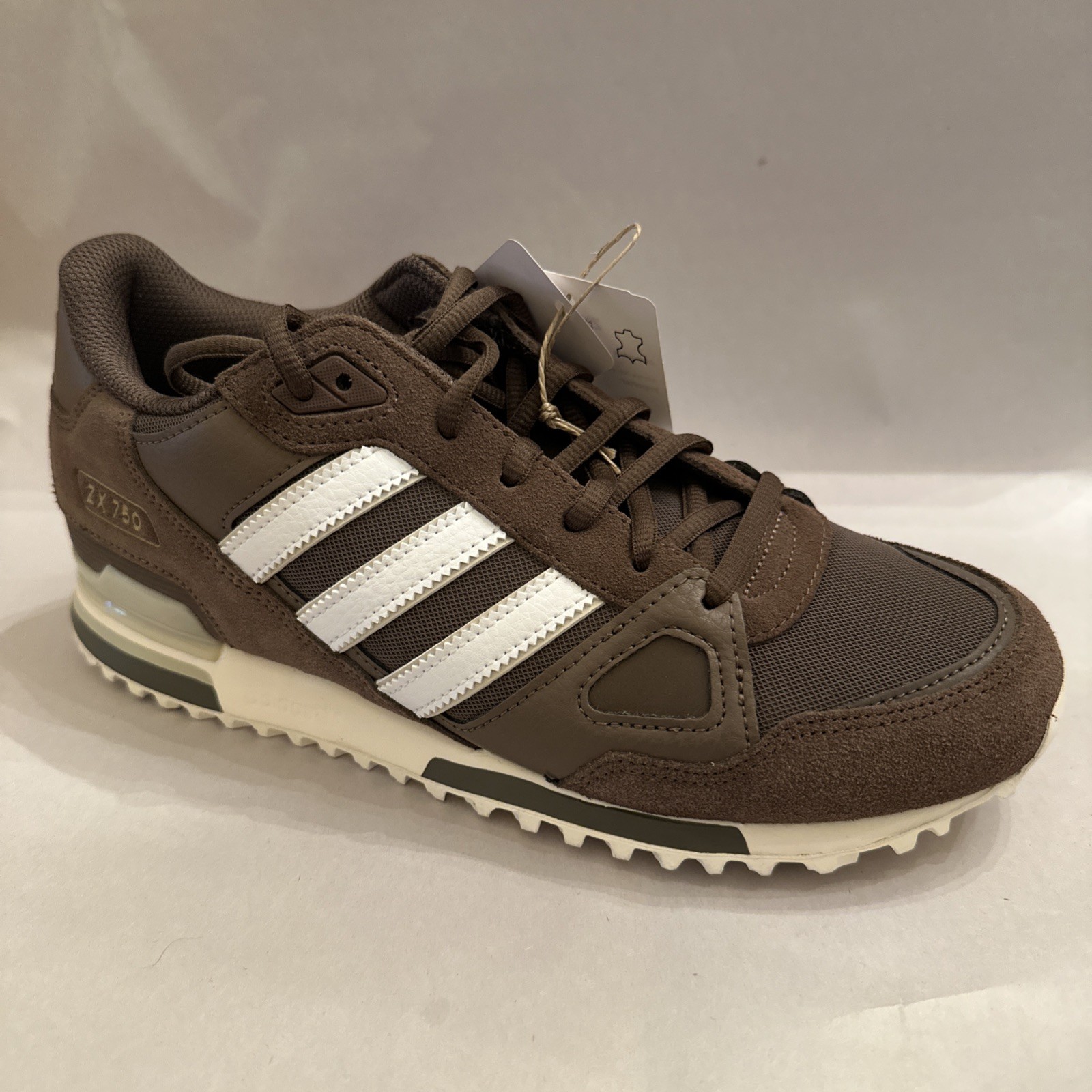Adidas Originals ZX 750 IF8412 Brown/Chalky Brown Size 8
