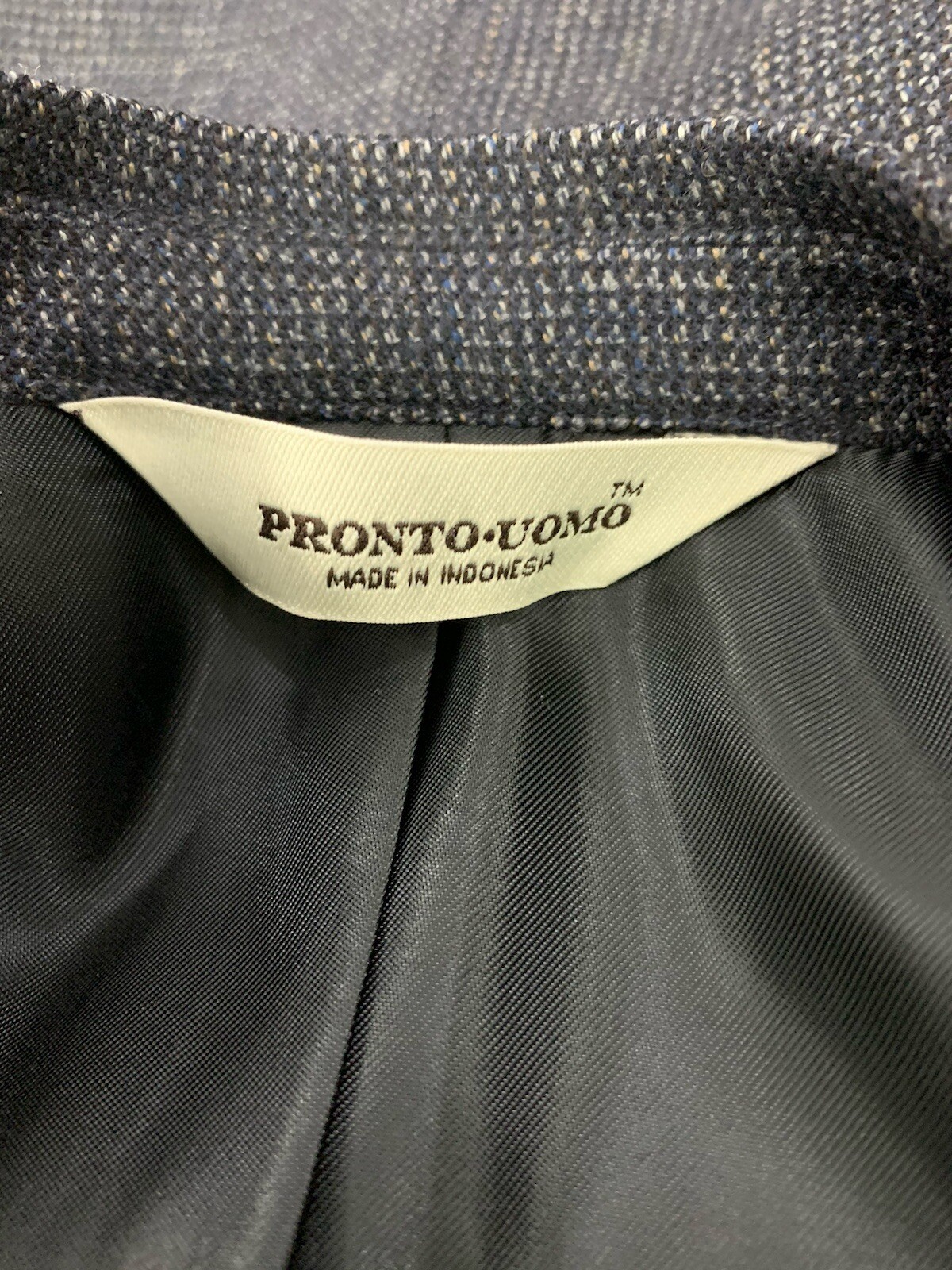Pronto Uomo Suit Jacket 100% Wool 40R