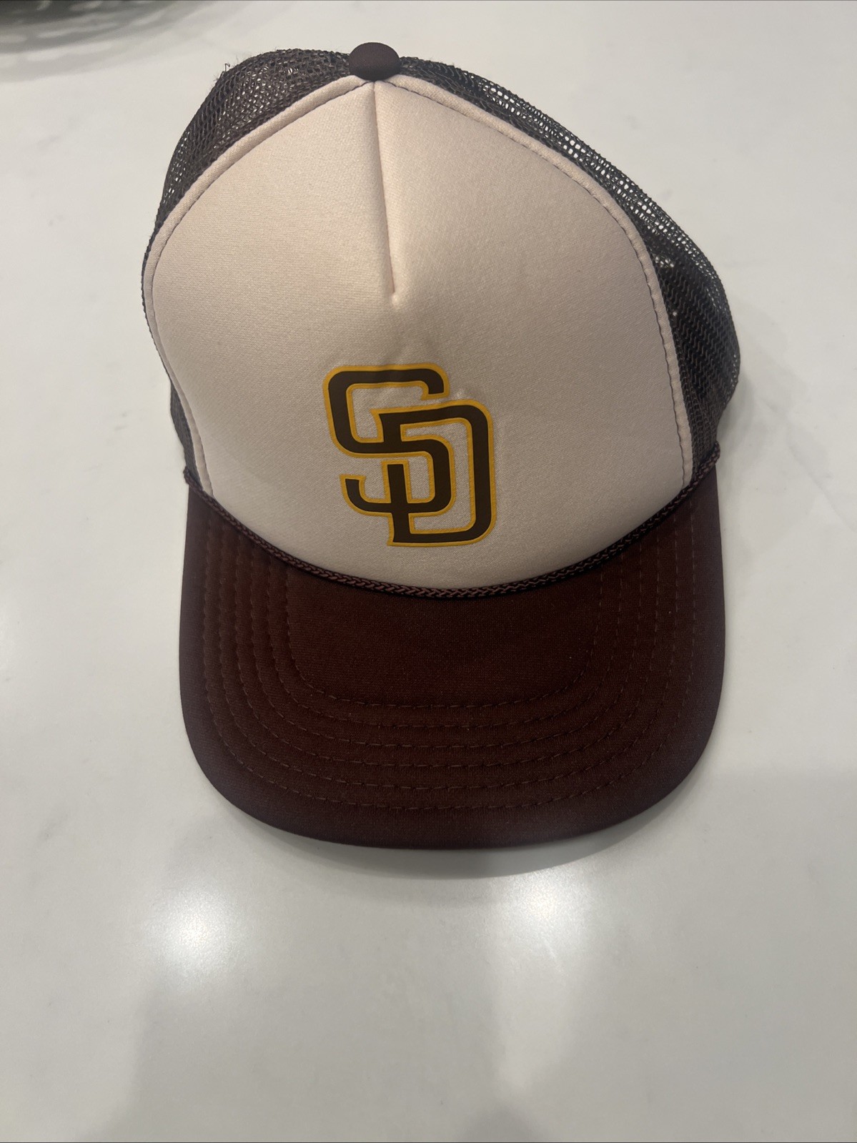 SD Baseball Foam Front Mesh Backing Snap Back Trucker Hat – OTTO Brand