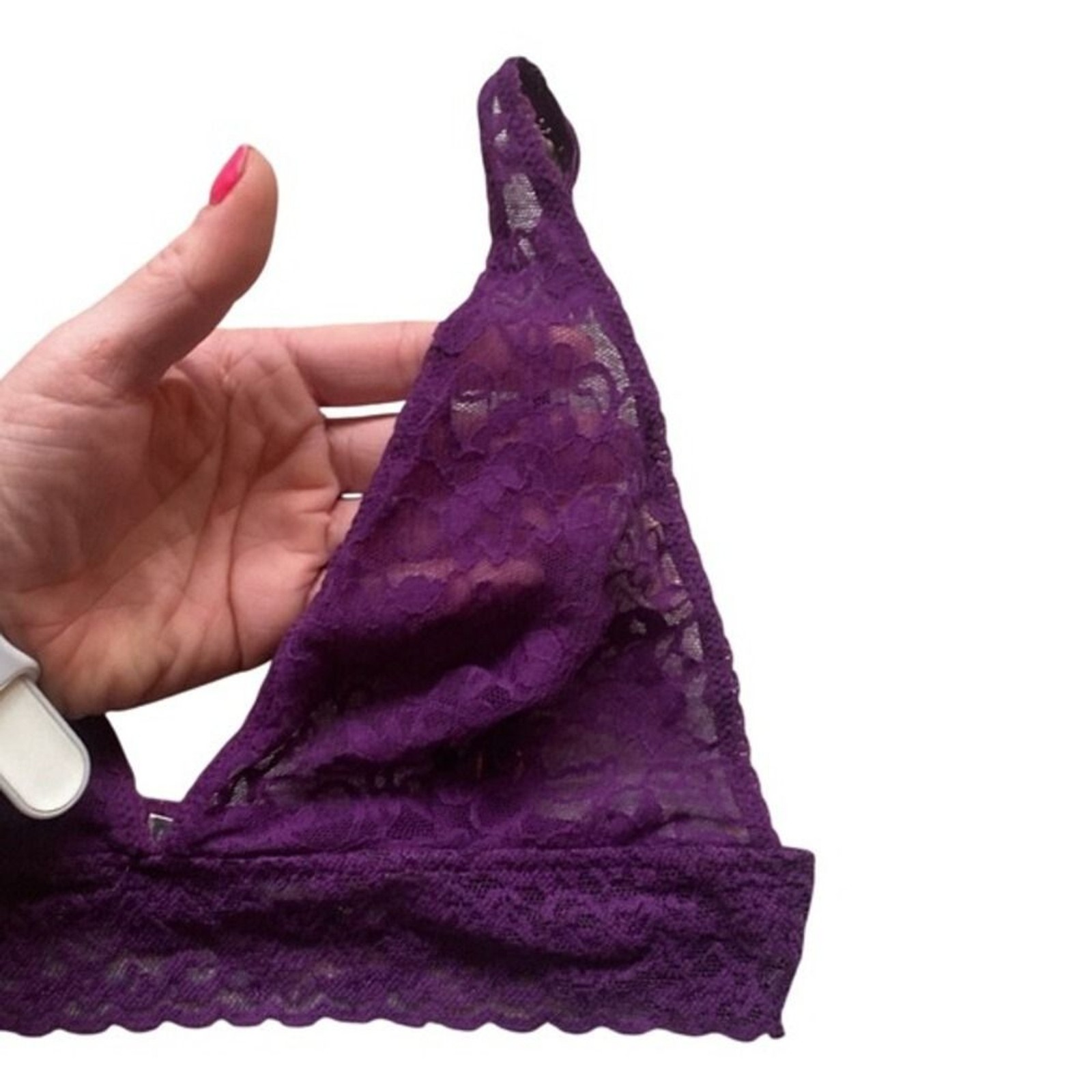 Victoria’s secret Purple Lace Bralette Medium‎ M
