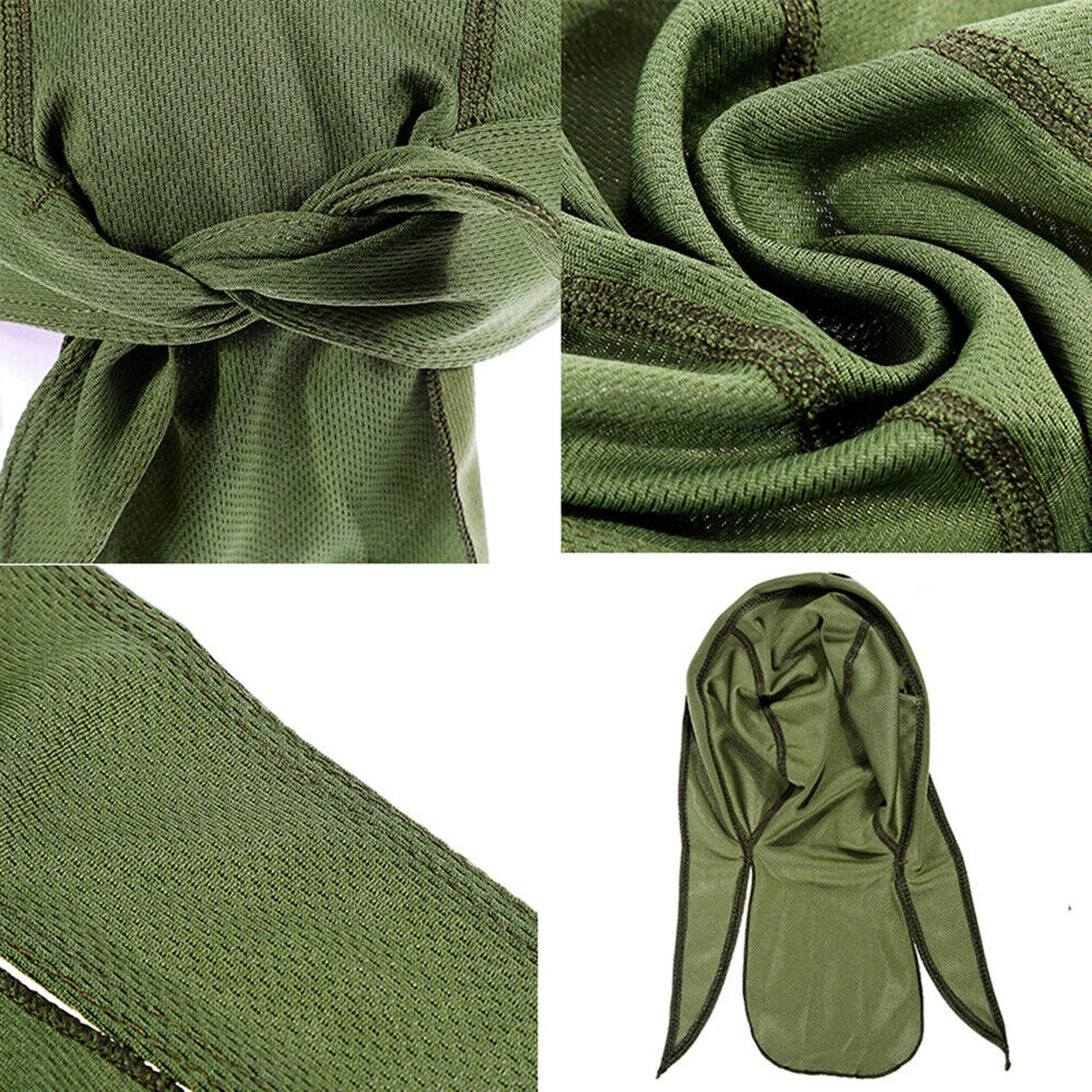 Cooling Do Rag Skull Cap Head Wrap Motorcycle Biker Doo Du Dew Bandana Hat Lot
