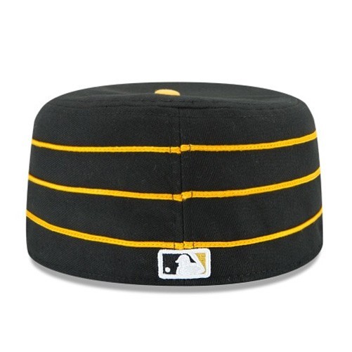 New Era Pittsburgh Pirates Fitted Hat MLB Authentic ALT2 17 Pillbox Stripe Cap