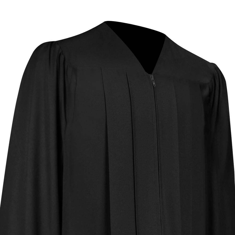 Endea Graduation Matte Black Graduation Gown & Cap