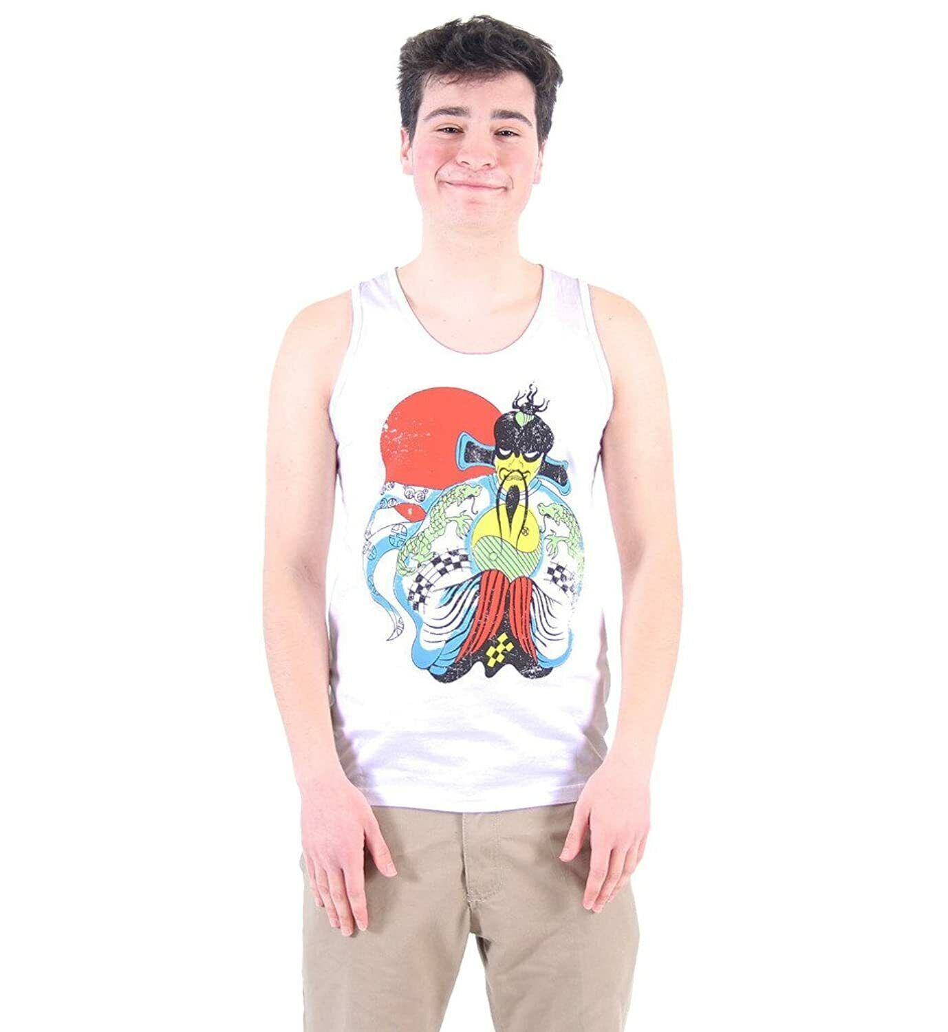 Unisex Halloween Cosplay Jack Burton Big Trouble Little China Costume Tank Top