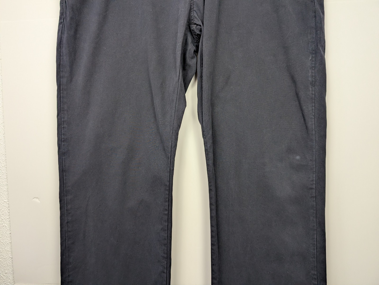 Gant Jason Chinos Mens W38 L32 Black Normal Waist Regular Fit Smart Casual