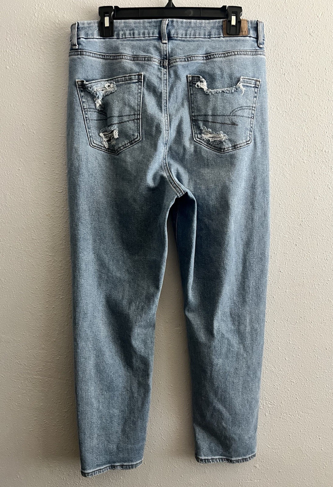 American Eagle Outfitters Women’s High Rise Straight Distressed Jeans Size 12