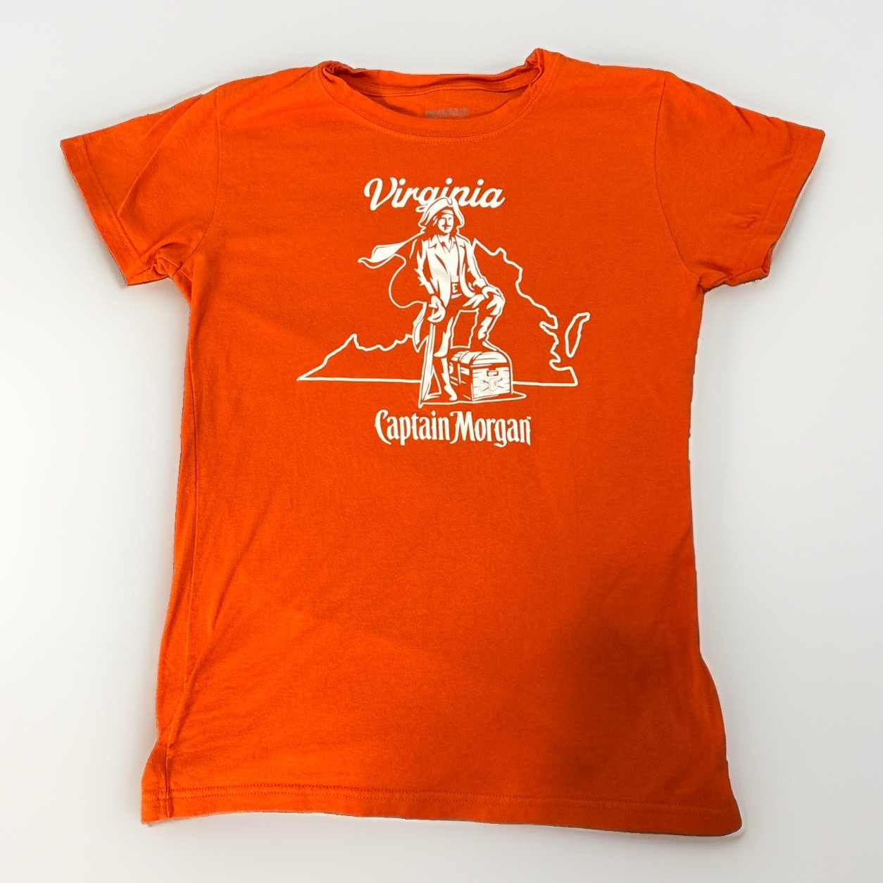 Captain Morgan Virginia Cavaliers State UVA Women’s/Adult Small Shirt Vintage