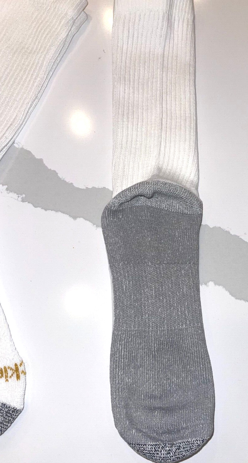 DICKIES FLEX DRI-TECH CREW PERFORMANCE WORK SWEAT FIGHTING SOCKS 6-12 3 PAIRS