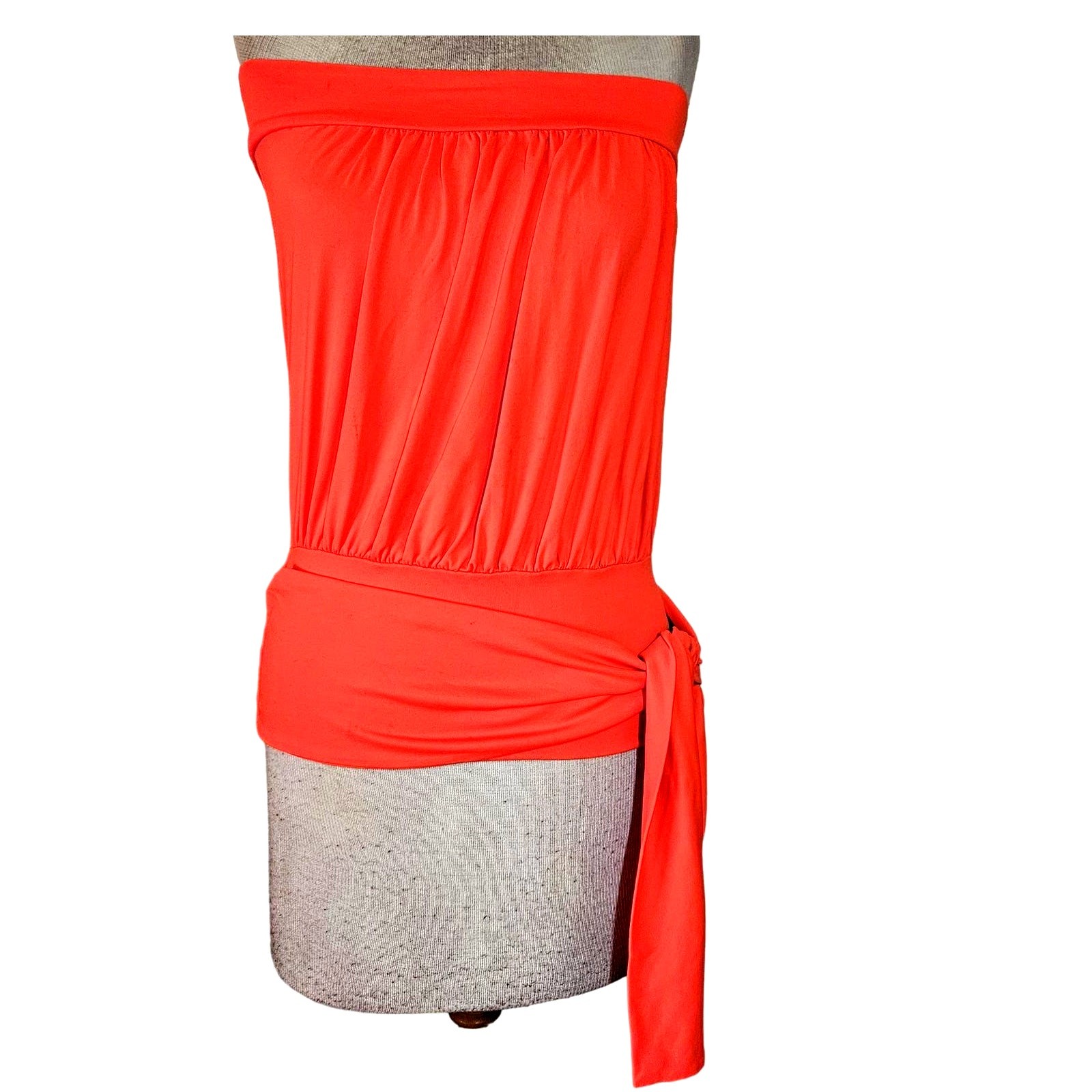 Orange Tube Top Size Medium