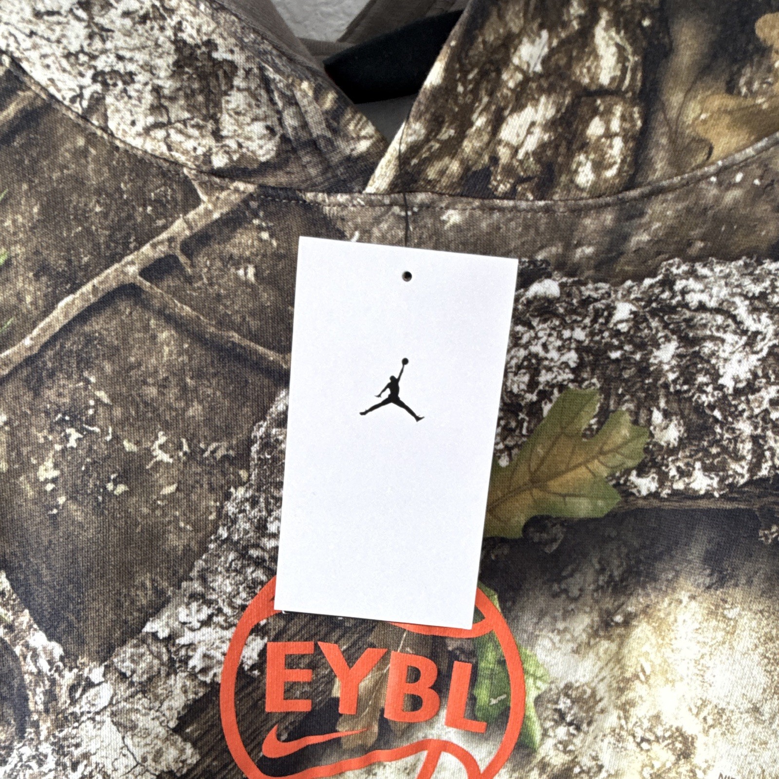 Jordan EYBL Camo Pullover Hoodie Multicolor Mens XL Big & Tall HV1860-222