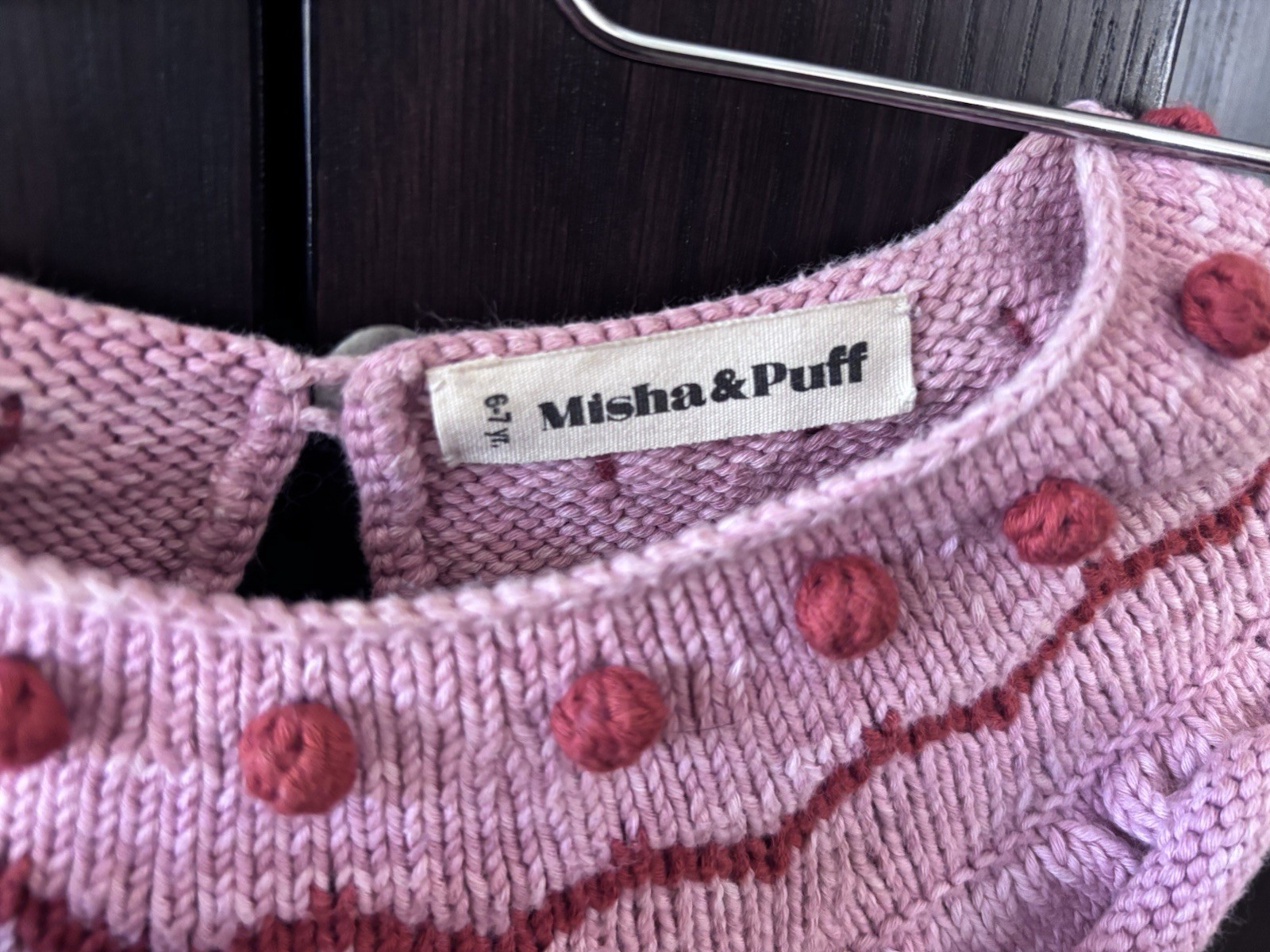 Misha & Puff Zig-Zag Ruffle Tank Size 6-7, 100% Pima Cotton -Excellent Condition