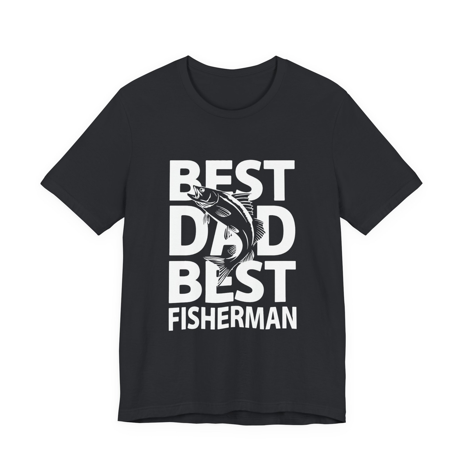 Fishing Dad Shirt Best Dad By Par Funny Father Fisherman Tee Father’s Day Gift