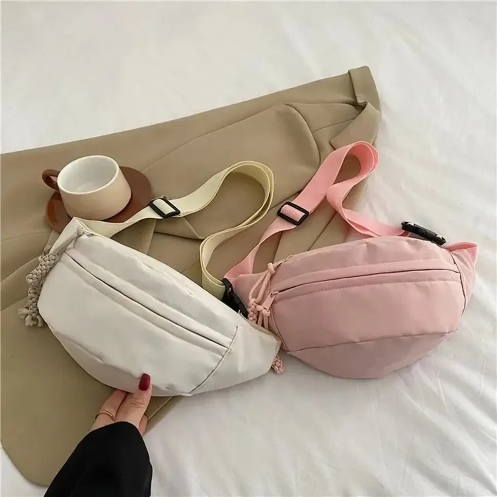 Women’s Nylon Crossbody Bag – Waterproof Shell Sling Bag
