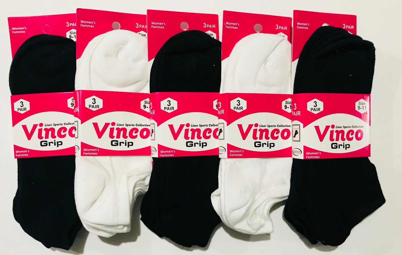 3-6-12 Pairs Men Women No Show Ankle Sport Socks Low Cut Socks Size 9-11 , 10-13