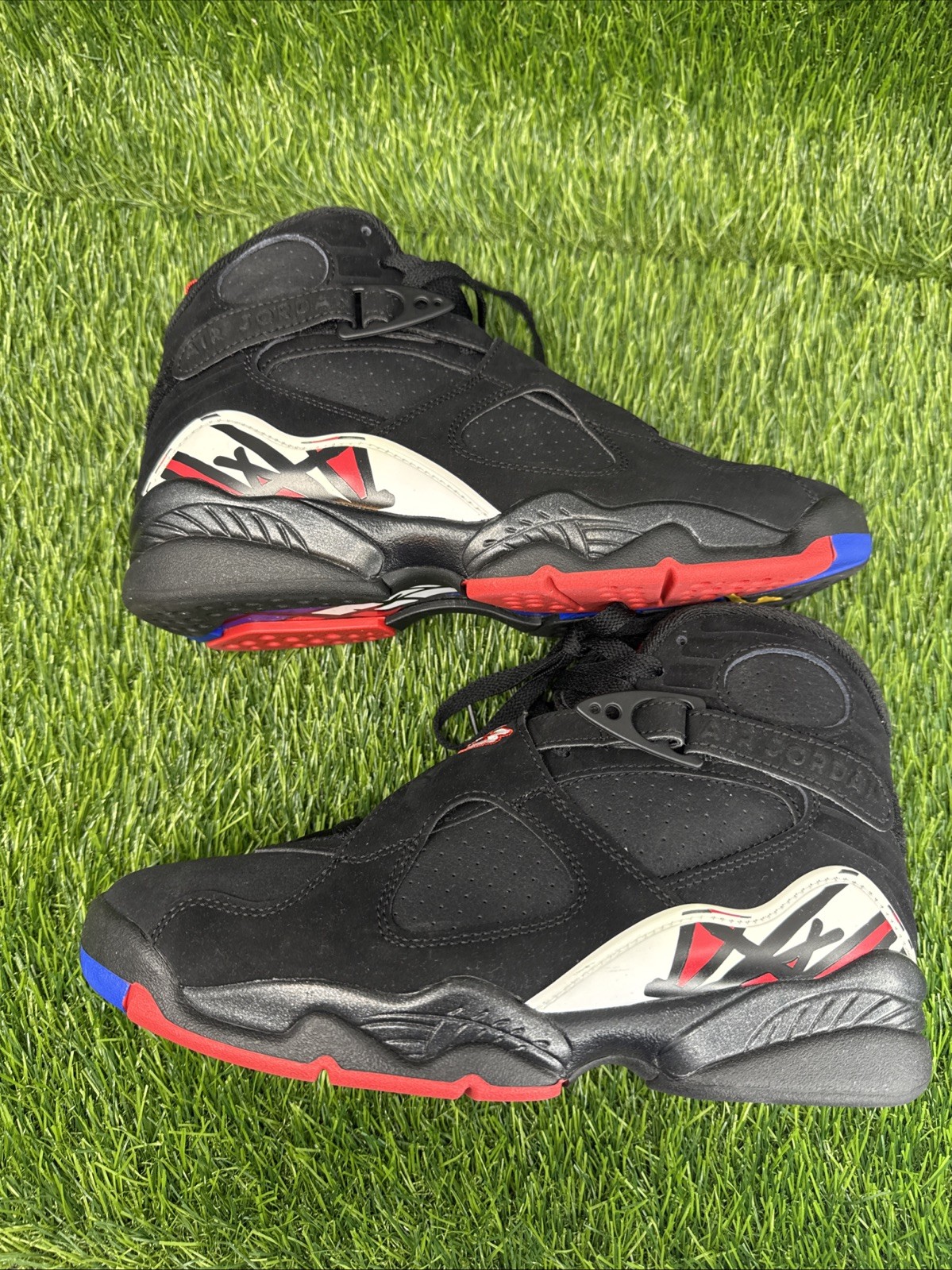 Air Jordan 8 Retro Playoffs 2023 Size 6 Men , 7.5 women Black White Red