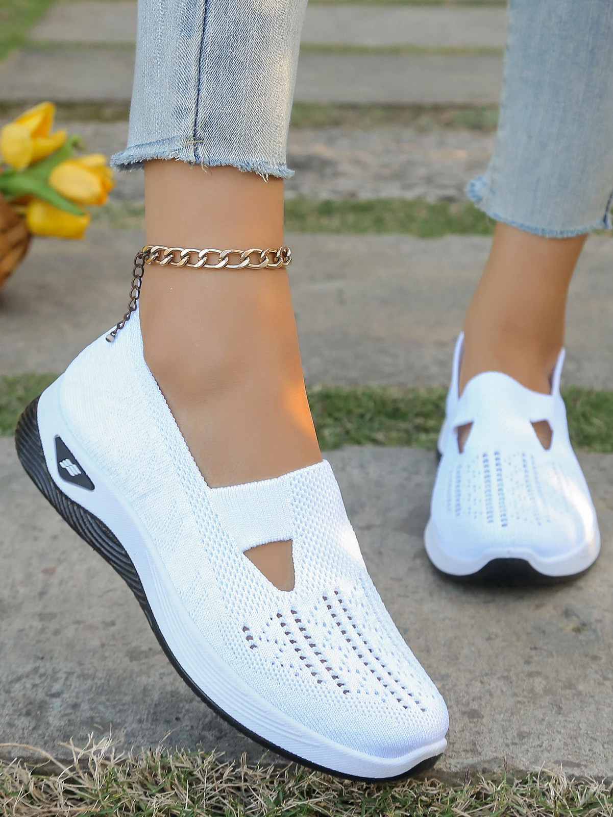 Women’S Casual Shoes Breathable Comfortable Orthopedic Shoes Non Slip Sneakers f