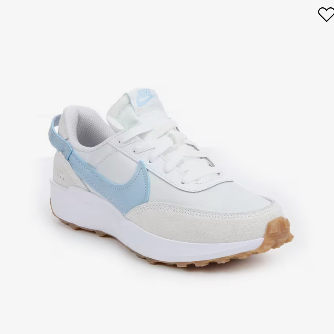 Nike Waffle Debut Platinum/Light Blue/Wht Running Womens Shoe Sneaker DH9523-008