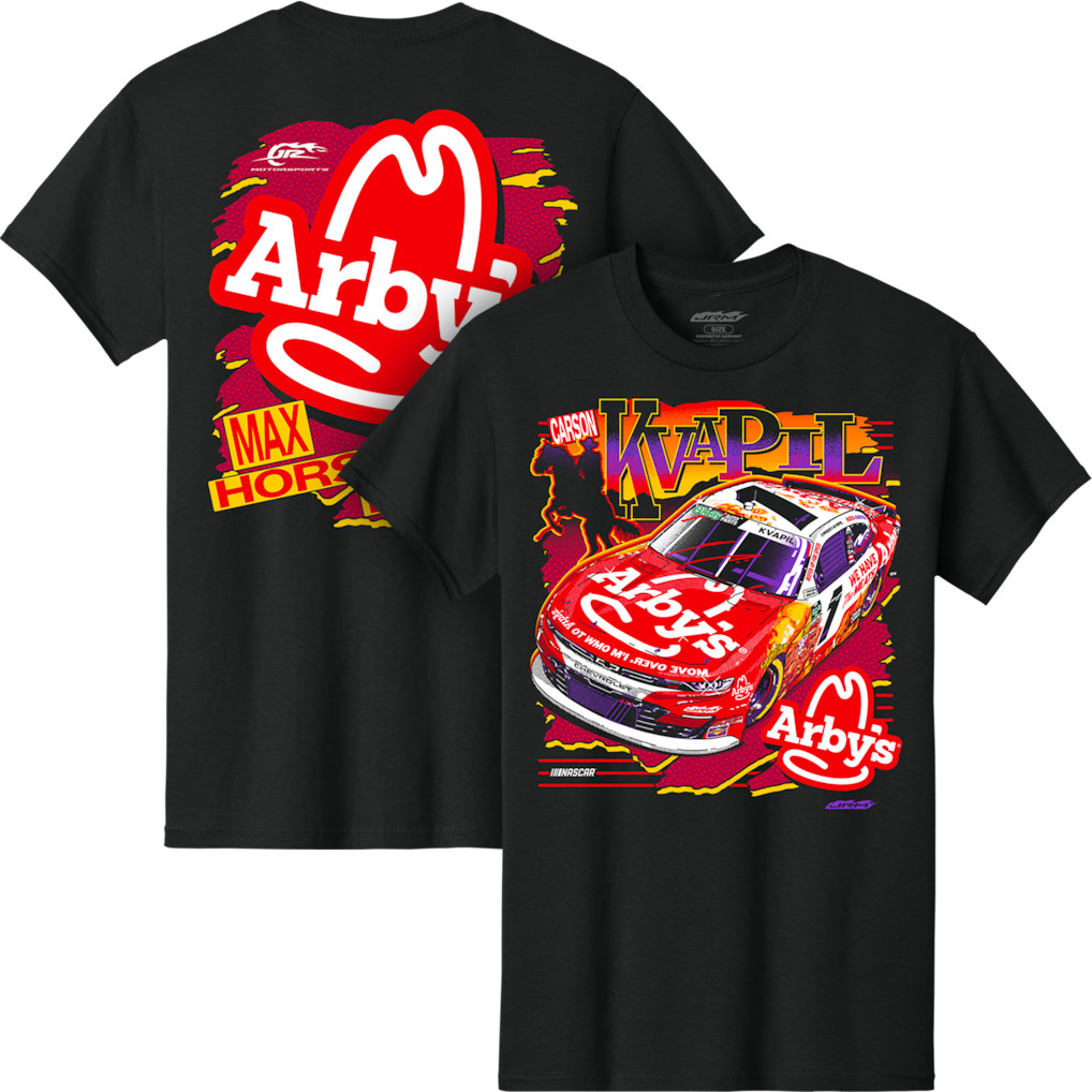 Carson Kvapil #88 JR Motorsports Arby’s Black Racing Team T-Shirt