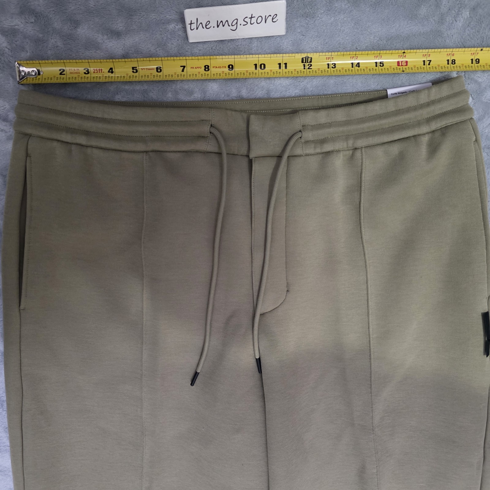 Nike Tech Tailored Fleece Neutral Olive Pants Men’s Sz L FZ7583-276 NWT