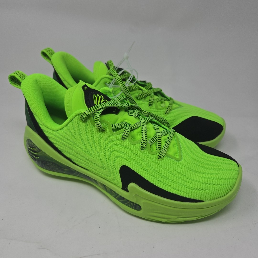 Under Armour Curry 12 Extraterrestrial Sneakers Mens Sz 8 Hyper Green Black