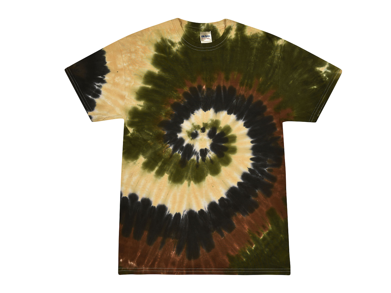 Tie Dye T-Shirts Camo Swirl Adult & Kids Sizes Small to 5XL Cotton Colortone