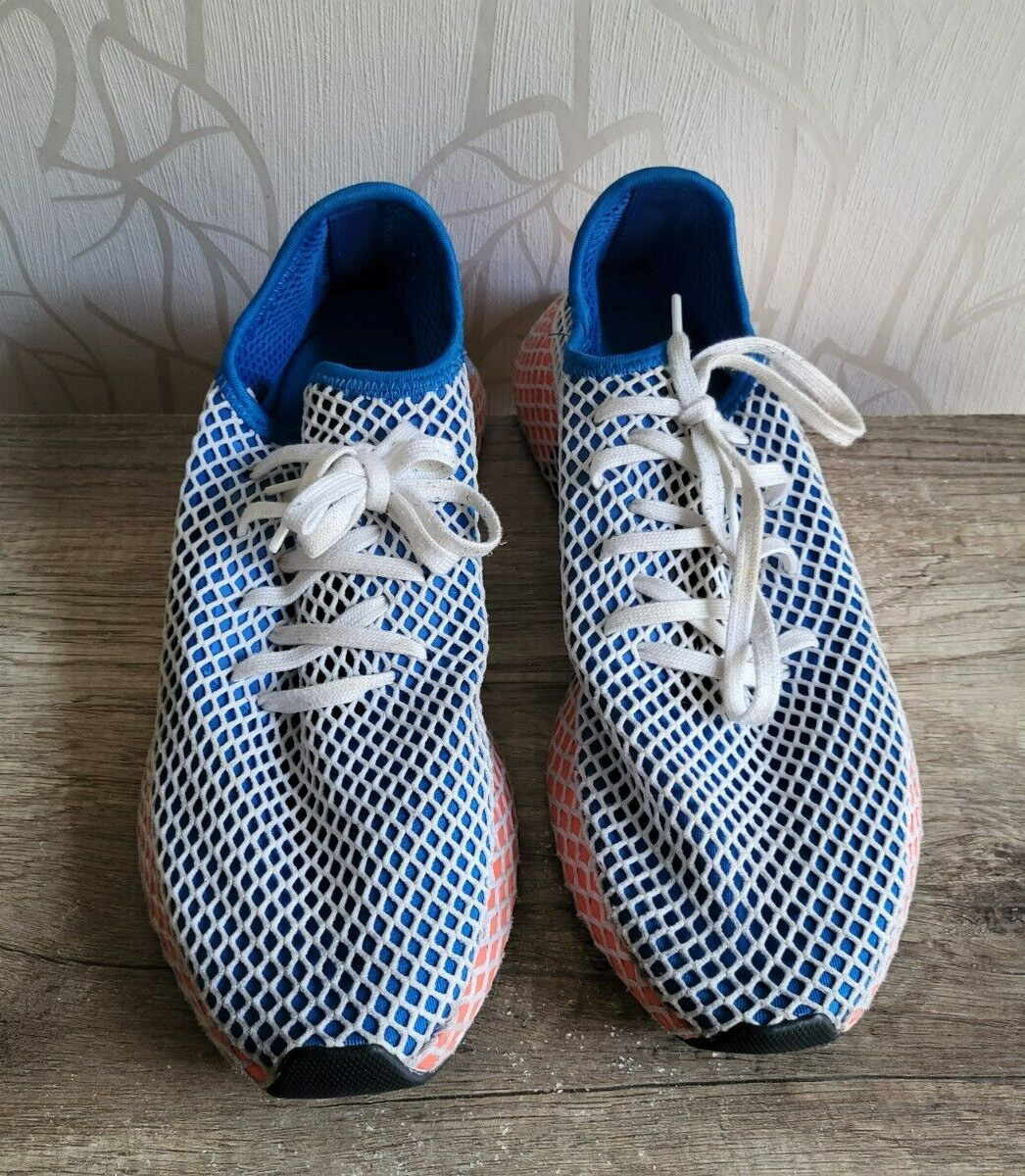 Adidas Deerupt Runner Bluebird AC8704 Shoes Sneakers Multicolor Size 46 2/3