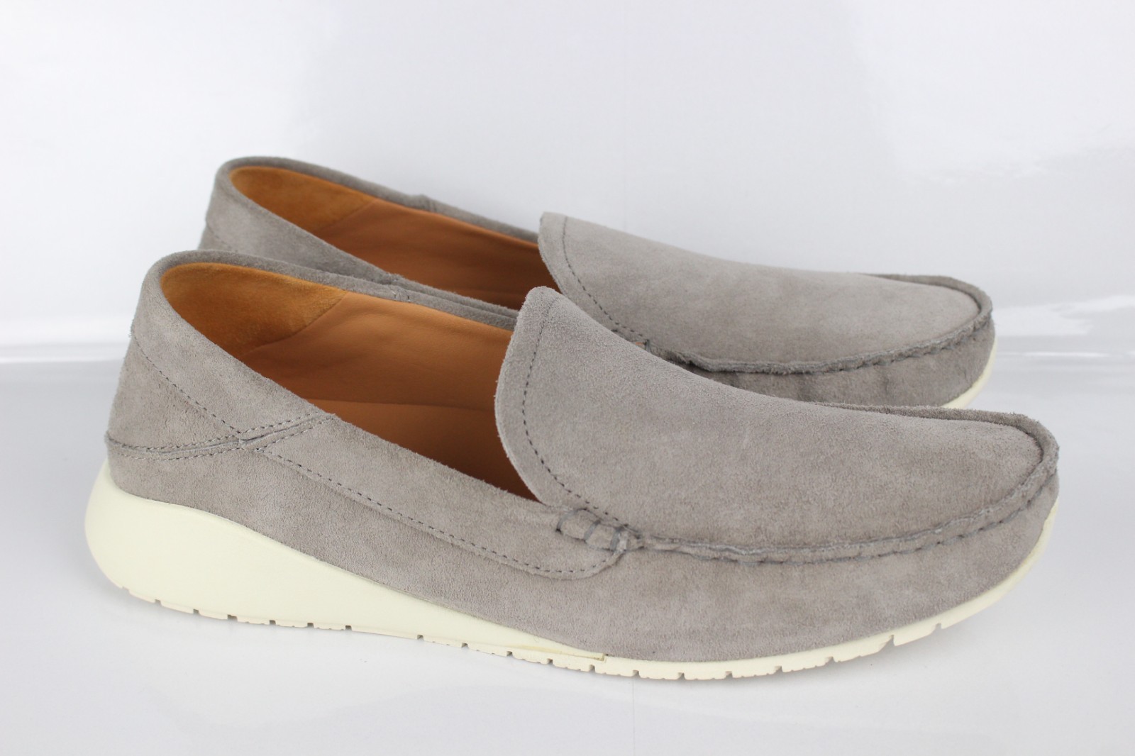 Olukai Men’s KA’A Loafers Suede Slip On Cooler Gray