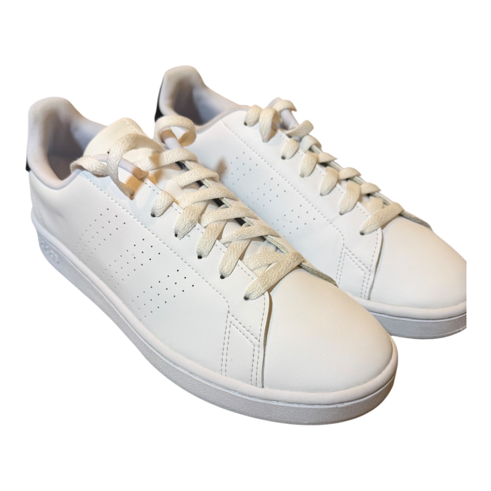 Adidas Mens Advantage GZ5299 White Casual Shoes Sneakers Size 10